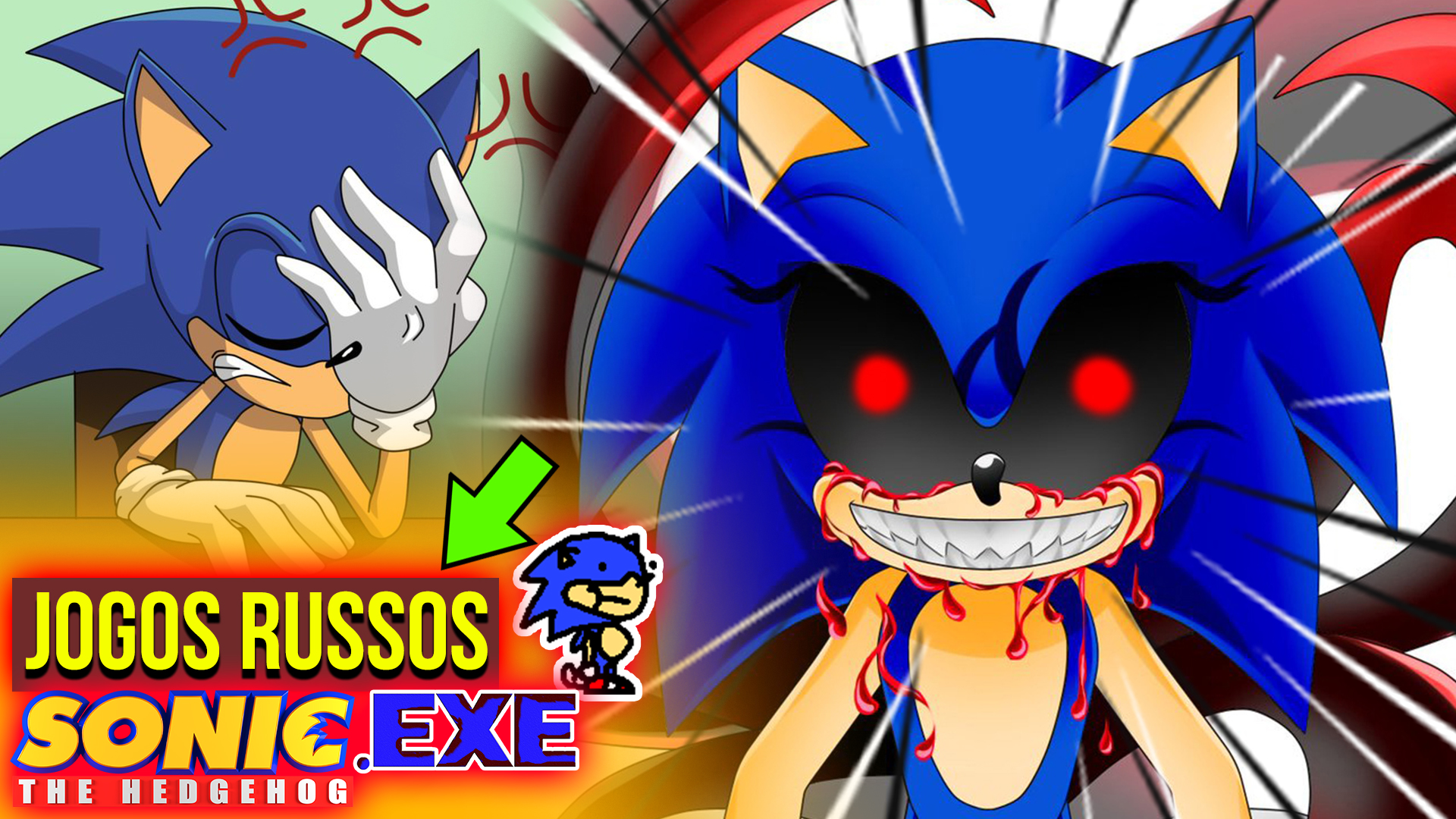 JOGO do FINAL do SONIC EXE 😂