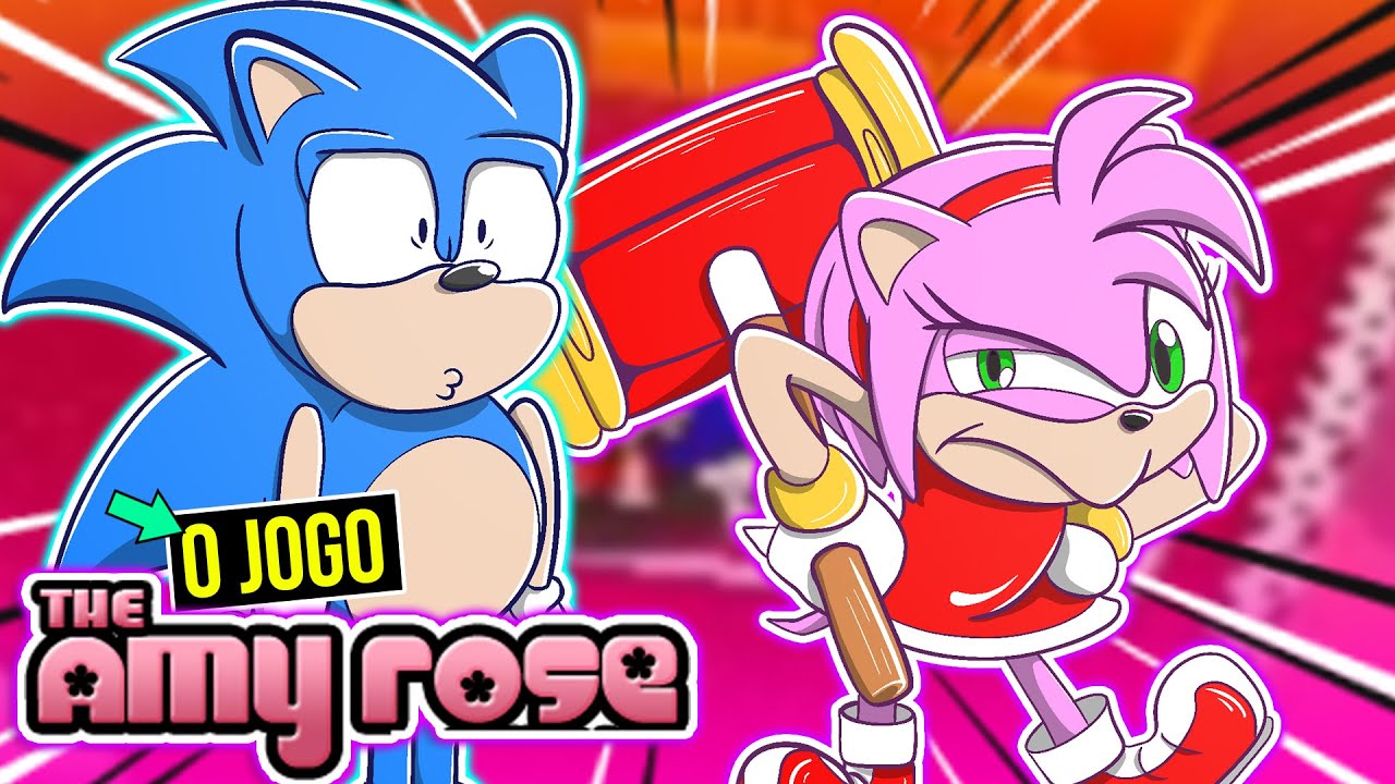 JOGO da NAMORADA do SONIC  Historia Amy One GIRL Army