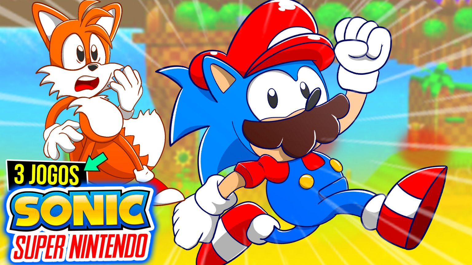 JOGO do SONIC feito PELA NINTENDO