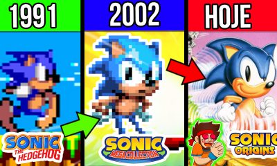 sonic evoluçao