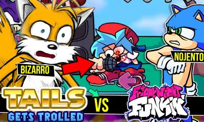 Friday Night Funkin é problematico né, agora adaptaram o Tails get Trolled