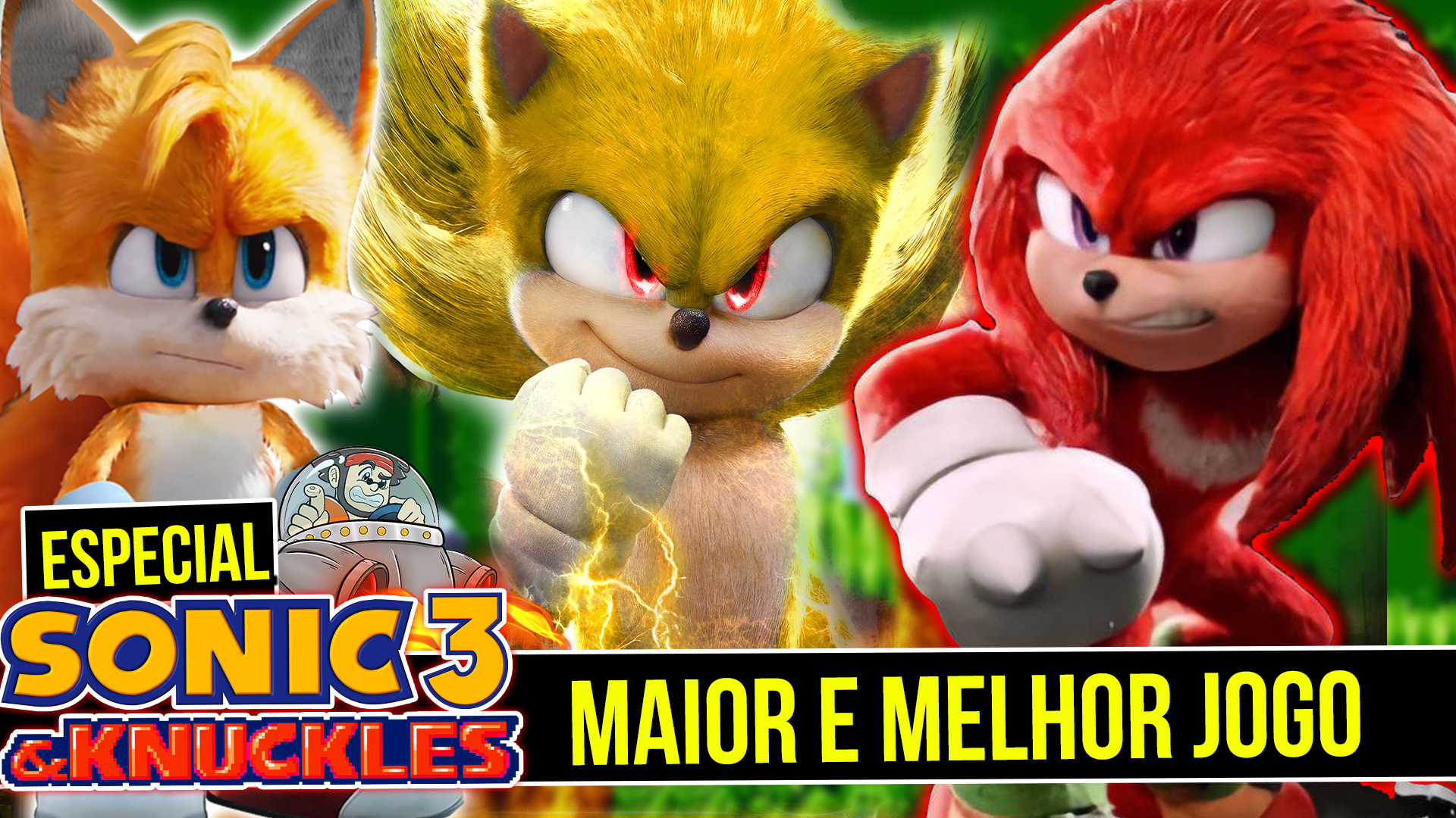 Especial Sonic 3 & Knuckles - Maior e Melhor com Hyper Sonic