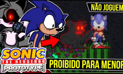 Jogo do Sonic que Traumatiza Você 😈 | SONIC1 Prototype