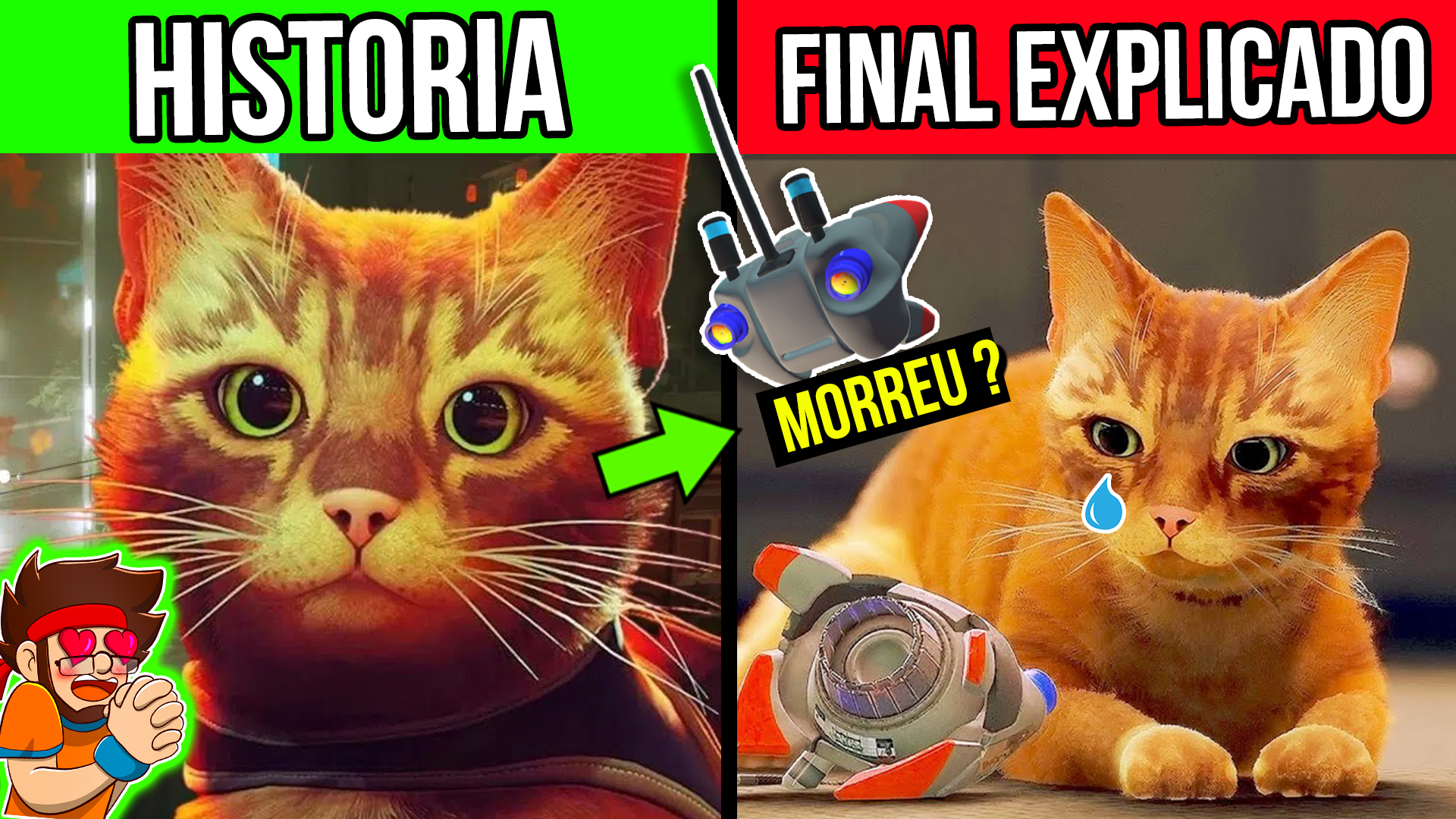 NOVO JOGO de GATO em MUNDO ABERTO!!! (Stray Inicio) 