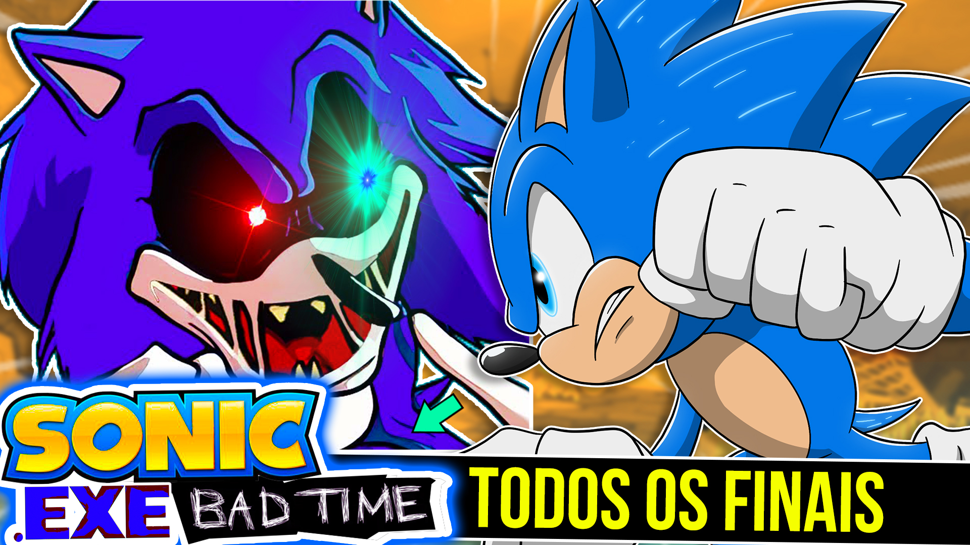 TODO mundo VIROU SONIC EXE menos o SONIC