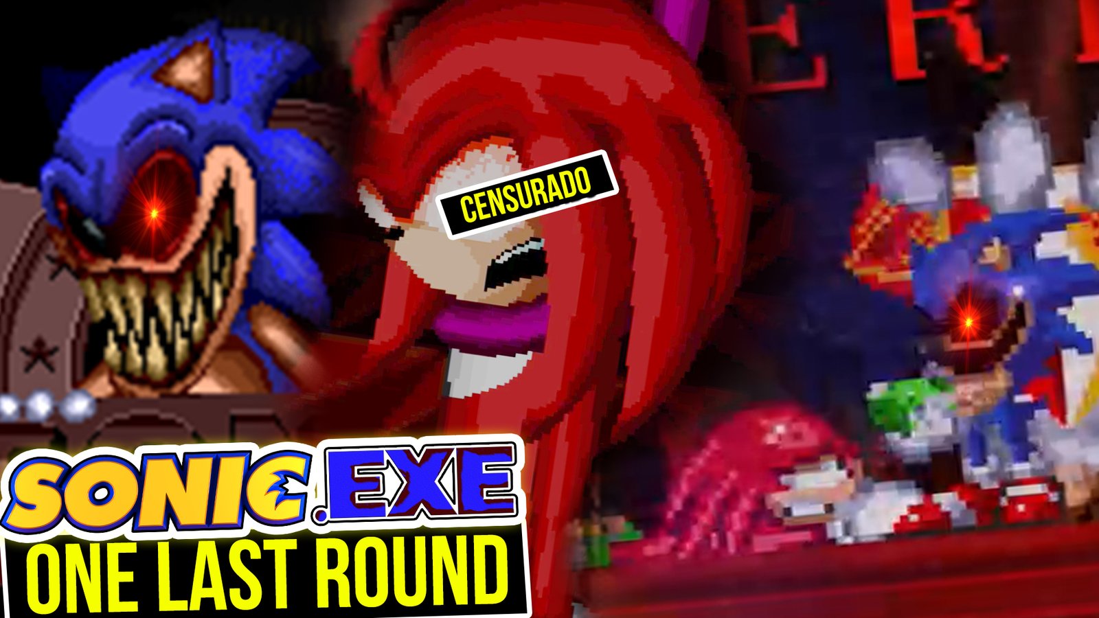 Jogos Mortais de SONIC.EXE (completo)  Capitão Prego e Sonic Vs Sonic.exe  e Dr Robotnik 