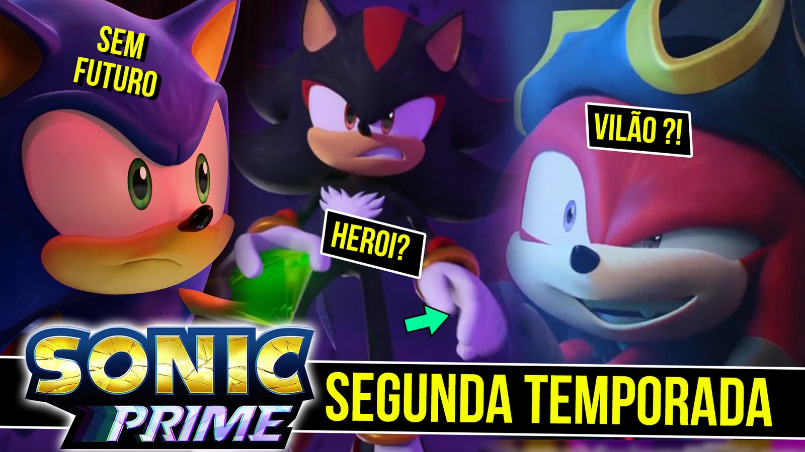 Sonic Prime - REFERENCIAS na SEGUNDA TERRA e SEGUNDA TEMPORADA