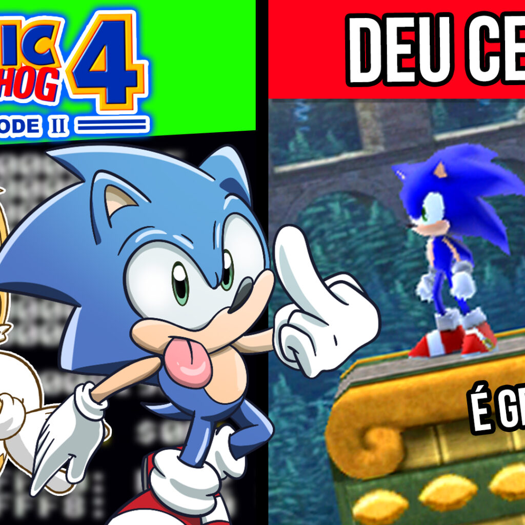 Sonic Feio VOLTOU no Filme do Tico e Teco, Sonic Cracudo