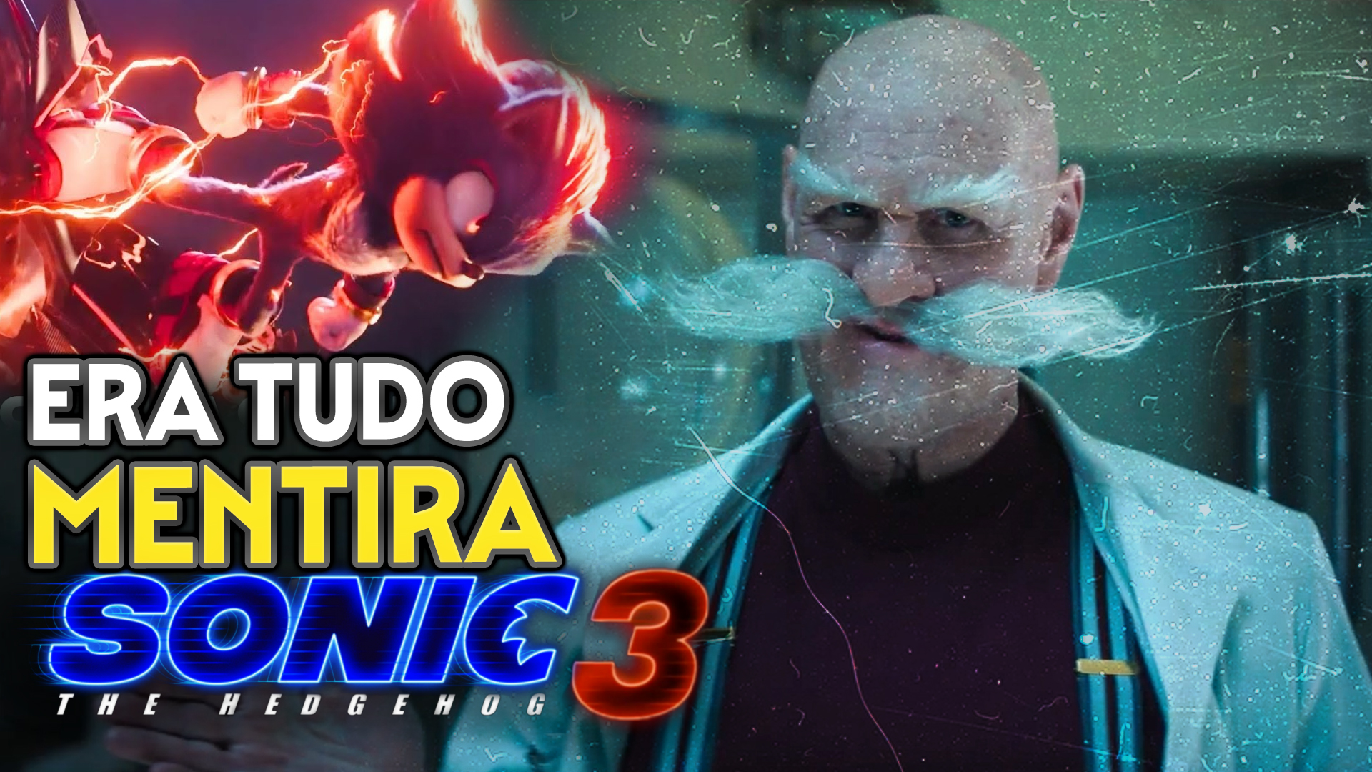 O Verdadeiro Vilão de Sonic 3 Não é o Shadow: O Trailer Enganou Você!
